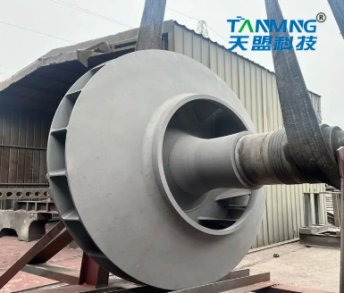 Тефлоновое покрытие на рабочее колеса вентилятора